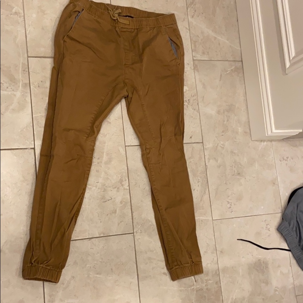Pacsun khaki joggers